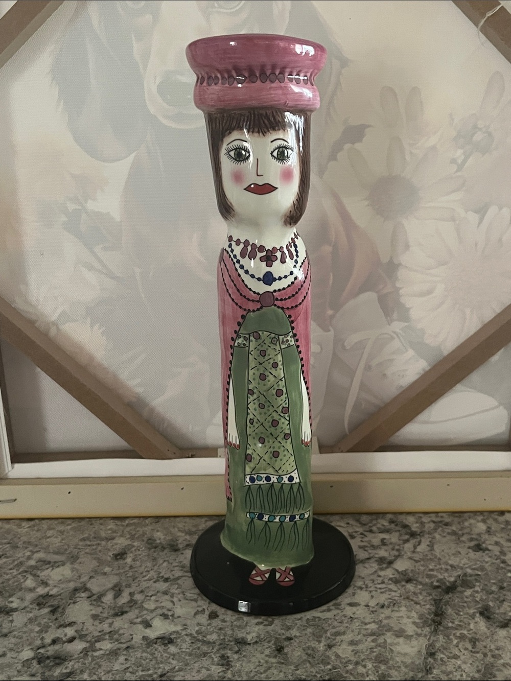 Bella Casa Susan Paley Candle Stick/ Bud Vase